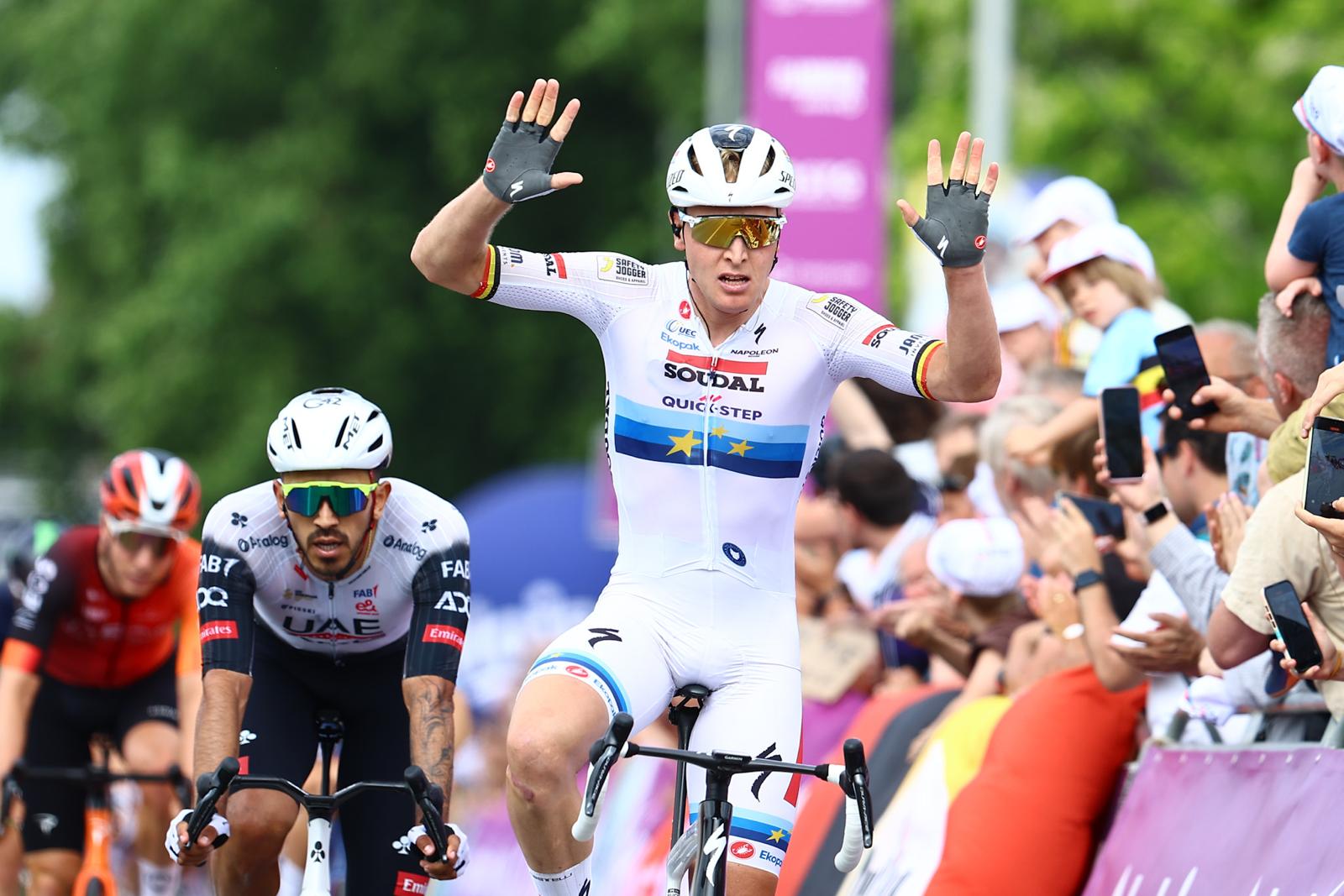 Baloise Belgium Tour 2025 | Stage 5 | Interview Jenno Berckmoes
