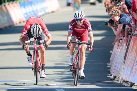 ANS, BELGIUM - MAY 27: Baloise Belgium Tour stage 4: Ans-Ans at Ans on may 27, 2017 in Ans, Belgium, 27/05/2017. (Photo by Tomas Sisk / Golazo Sports)