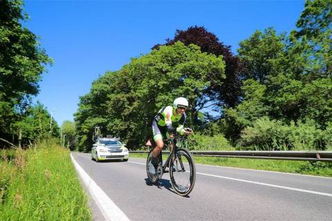 BEVEREN, BELGIUM - MAY 26: Baloise Belgium Tour stage 3:  time trail Beveren at Beveren on may 26, 2017 in Beveren, Belgium, 26/05/2017. (Photo by Tomas Sisk / Golazo Sports)