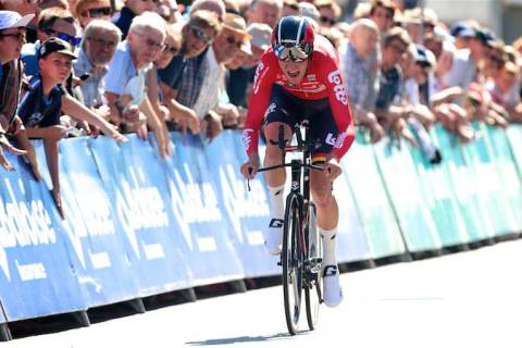 BEVEREN, BELGIUM - MAY 26: Baloise Belgium Tour stage 3:  time trail Beveren at Beveren on may 26, 2017 in Beveren, Belgium, 26/05/2017. (Photo by Tomas Sisk / Golazo Sports)