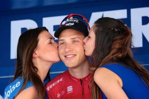 BEVEREN, BELGIUM - MAY 26: Baloise Belgium Tour stage 3:  time trail Beveren at Beveren on may 26, 2017 in Beveren, Belgium, 26/05/2017. (Photo by Tomas Sisk / Golazo Sports)