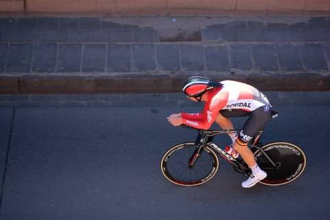 BEVEREN, BELGIUM - MAY 26: Baloise Belgium Tour stage 3:  time trail Beveren at Beveren on may 26, 2017 in Beveren, Belgium, 26/05/2017. (Photo by Tomas Sisk / Golazo Sports)
