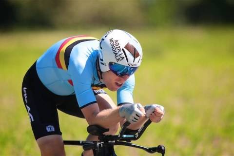 BEVEREN, BELGIUM - MAY 26: Baloise Belgium Tour stage 3:  time trail Beveren at Beveren on may 26, 2017 in Beveren, Belgium, 26/05/2017. (Photo by Tomas Sisk / Golazo Sports)