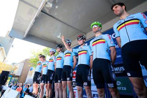 LOCHRISTI-KNOKKE, BELGIUM - MAY 25: Baloise Belgium Tour stage 1:  Knokke - Moorslede at Knokke - Moorslede on may 25, 2017 in Knokke - Moorslede, Belgium, 23/05/2017. (Photo by Tomas Sisk / Golazo Sports)