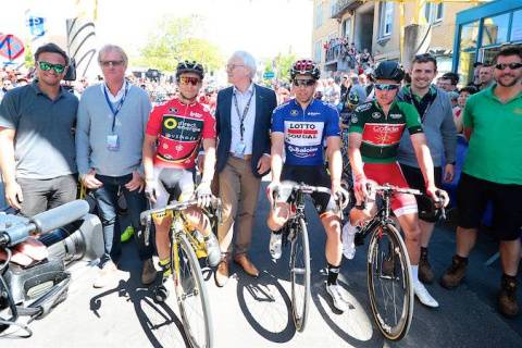 LOCHRISTI-KNOKKE, BELGIUM - MAY 25: Baloise Belgium Tour stage 1:  Knokke - Moorslede at Knokke - Moorslede on may 25, 2017 in Knokke - Moorslede, Belgium, 23/05/2017. (Photo by Tomas Sisk / Golazo Sports)
