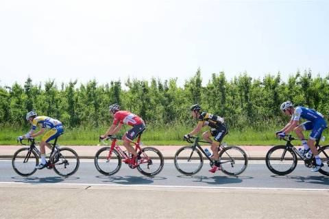 TIENEN-TONGEREN, BELGIUM - MAY 28: Baloise Belgium Tour stage 5: Tienen-Tongeren at Tienen-Tongeren on may 28, 2017 in Tienen-Tongeren, Belgium, 26/05/2017. (Photo by Tomas Sisk / Golazo Sports)