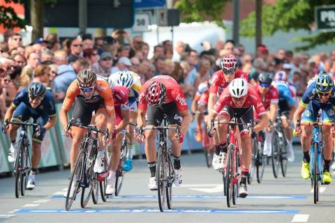 TIENEN-TONGEREN, BELGIUM - MAY 28: Baloise Belgium Tour stage 5: Tienen-Tongeren at Tienen-Tongeren on may 28, 2017 in Tienen-Tongeren, Belgium, 26/05/2017. (Photo by Tomas Sisk / Golazo Sports)