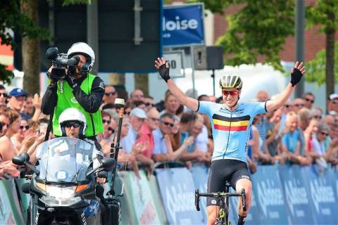 TIENEN-TONGEREN, BELGIUM - MAY 28: Baloise Belgium Tour stage 5: Tienen-Tongeren at Tienen-Tongeren on may 28, 2017 in Tienen-Tongeren, Belgium, 26/05/2017. (Photo by Tomas Sisk / Golazo Sports)