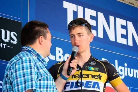 TIENEN-TONGEREN, BELGIUM - MAY 28: Baloise Belgium Tour stage 5: Tienen-Tongeren at Tienen-Tongeren on may 28, 2017 in Tienen-Tongeren, Belgium, 26/05/2017. (Photo by Tomas Sisk / Golazo Sports)