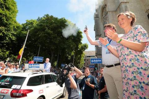 TIENEN-TONGEREN, BELGIUM - MAY 28: Baloise Belgium Tour stage 5: Tienen-Tongeren at Tienen-Tongeren on may 28, 2017 in Tienen-Tongeren, Belgium, 26/05/2017. (Photo by Tomas Sisk / Golazo Sports)